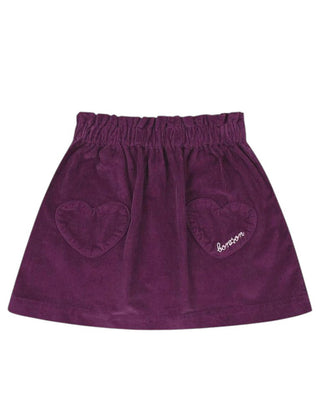 Bonton Gonna in velluto a coste da bambina MCF030001LD