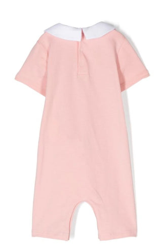 Moschino Romper WITH CENTRAL TEDDY BEAR MUY058 WITH CLIPS