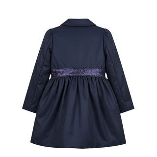 Herno Giacca A Vento Lunga Da Bambina IM002G