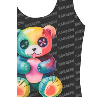 Barrow Costume Intero Nero Con Teddy S6BKJGSM236-110