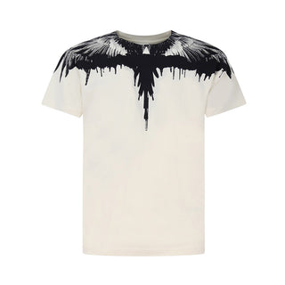 Marcelo Burlon T-shirt Avorio Con Stampa F6CMJBTH038-412 Per Bambini