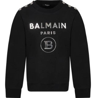 Balmain-Sweatshirt mit Rundhalsausschnitt 6Q4080