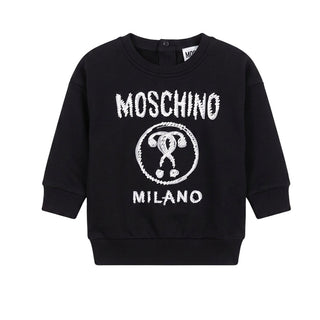 Moschino Sweatshirt mit Symbol MUF030