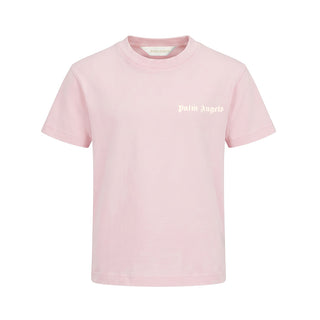 Palm Angels T-shirt Rosa Con Logo F6PAJGTH034/042 Per Bambina