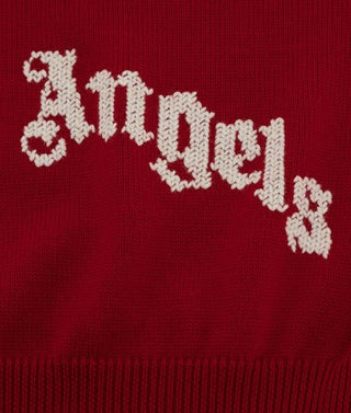 Palm Angels Maglia crop PBHA001F21KNI001
