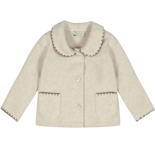 J.o Milano Giacca In Pile Beige 2663H2-01 Per Neonata