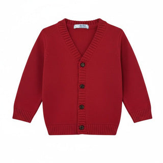 Dottor Kids Maglia Cardigan in misto lana da neonato DK14