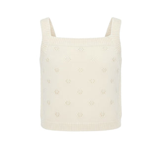 J.o Milano Top In Maglia Traforata Per Bambina 676I6J