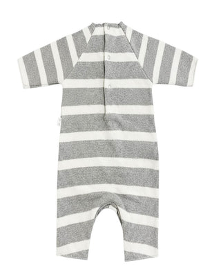 Teddy & Minou Tutina rigato I24TU025M1090 CON BOTTONI