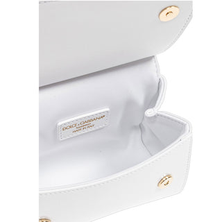 Dolce & Gabbana Borsa Sicily Mini In Vernice Bianca EB0003-A1067-87682