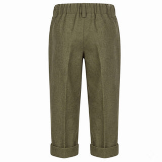 J.o Milano Pantaloni Verdi In Misto Lana 2664A3/2J Per Bambino
