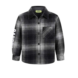 Barrow Camicia Nera A Quadri F6BKNBSI181-110 Per Neonato