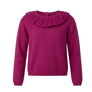The Owl Ruffled Sweater A21MA354EM220