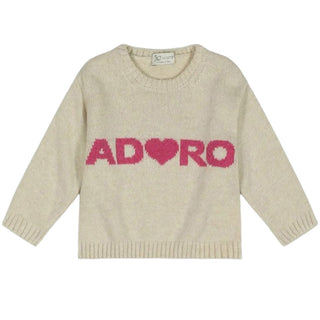 J.o Milano Maglia Girocollo In Misto Lana 2663P4-02 Per Neonata