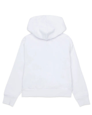 Dsquared2 Felpa Con Cappuccio DQ2713 D0ACX e Logo Stampato