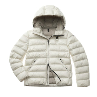 Blauer Giubbino trapuntato a righe Adams da bambino 25WBLKC02426