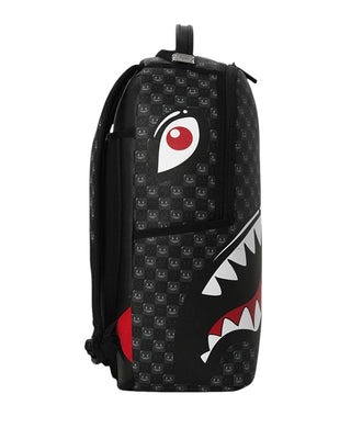 SPRAYGROUND Zaino SHARKS IN PARIS WTF BUBBLY BLACK CHECK 910B8633NSZ