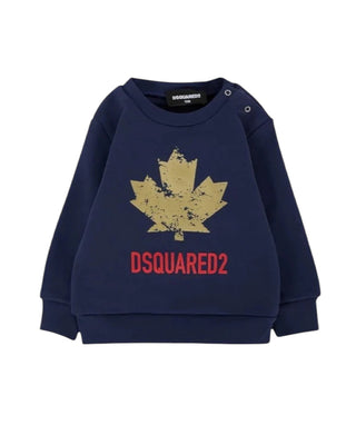 Dsquared2 Felpa girocollo con stampa DQ3096-D00ZF