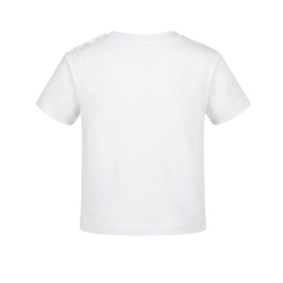 Givenchy T-shirt Bianca Con Logo H31379/10P Per Neonata