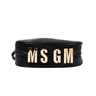 MSGM Borsa Nera Con Logo F6MSJGBA180/110 Per Bambina