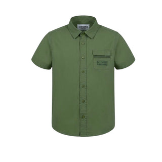 Iceberg Camicia Verde A Maniche Corte Per Neonato CMICE6106B-V8