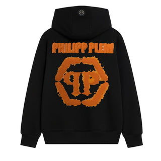 Philipp Plein Felpa Con Zip S6PHJBZH014 e Cappuccio