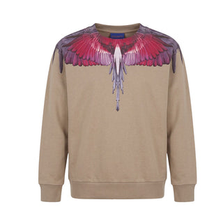 Marcelo Burlon Felpa Girocollo Con Stampa F6CMJBSW027-092 Per Bambini