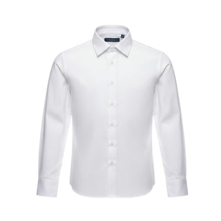 Emanuel Pris Camicia bianca in popeline da bambino ECM4188R