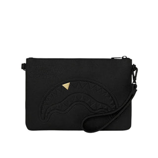 SPRAYGROUND Pochette BLACKED OUT EMBOSSED GOLD TOOTH 910B9327NSZ