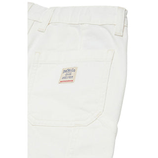 Diesel Bermuda in denim bianco Relax Fit J02535-KXBRZ-K141