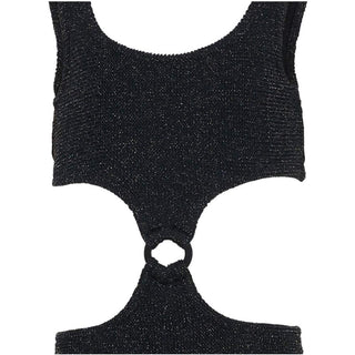 Mc2 Saint Barth Costume Intero Laurel Jr Nero LAU0001/00047L Per Bambina