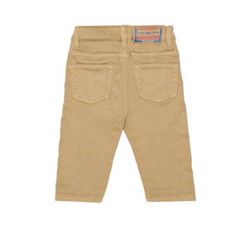 Diesel Pantaloni Beige In Cotone K00312-KXBR6-K708 Per Neonato