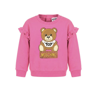 Moschino Tracksuit with crewneck sweatshirt and applied logo and symbol MDK02K