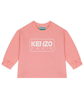 Kenzo Completo sportivo rosa da neonata K60486