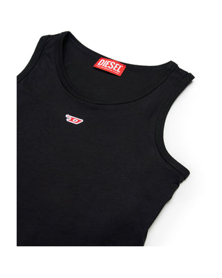 Diesel Top In Jersey J02238-0GRAI Con Patch Logo