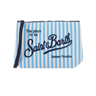 Mc2 Saint Barth Pochette Aline In Scuba A Righe Azzurre ALIN001/07711L