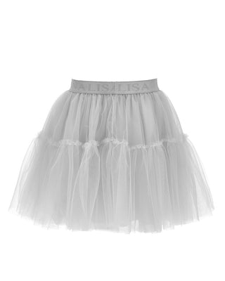 Monnalisa Gonna a balze in tulle monoseta 17DGON