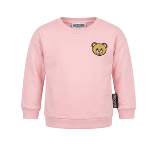 Moschino Crewneck Sweatshirt with Applied Symbol MTF03Q