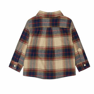 Dsquared2 Camicia A Quadri In Flanella DQ3491-D0AIA-DQ717 Per Neonato