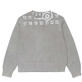 MM6 Maison Margiela Maglia Grigia In Cotone Per Bambini M61027-MM07W-M6907