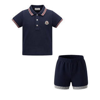 Moncler Completo Con Polo E Bermuda Per Neonato 419518300450