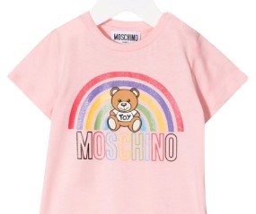 Moschino Pagliaccetto CON ARCOBALENO MUY045 CON CLIPS