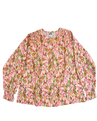 Bonton Camicia a fiori da bambina MCF020014A
