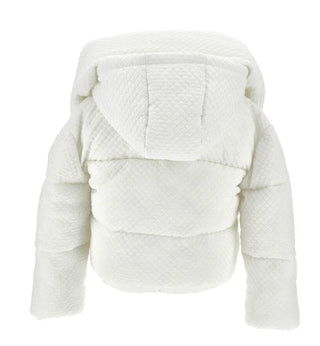 Monnalisa Giubbino Trapuntato Con Cappuccio 17B108