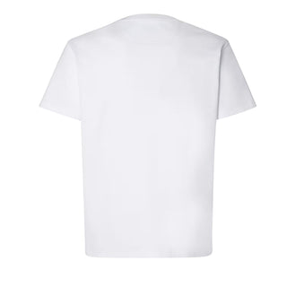 Fendi T-shirt Girocollo Bianca Con Logo FY1319-AY0G-F0QA0