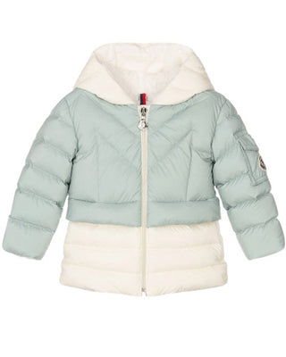 Moncler Giubbino Liama trapuntato con cappuccio 1A0001053333