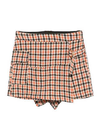 Lù:Lù Shorts in fantasia pied de poule da bambina LL3301