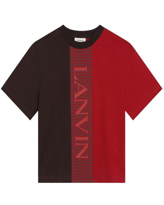 Lanvin T-shirt a maniche corte con logo N30143