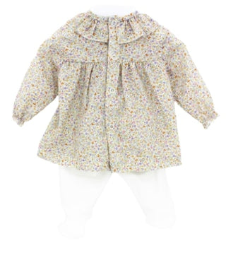 Teto e Tatta Tutina due pezzi  cl4500 con clips sul retro