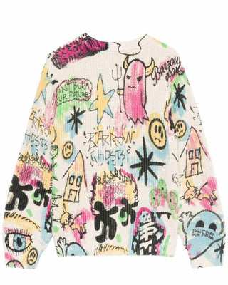 Barrow Maglia avorio con stampa grafica F4BKJUJP017